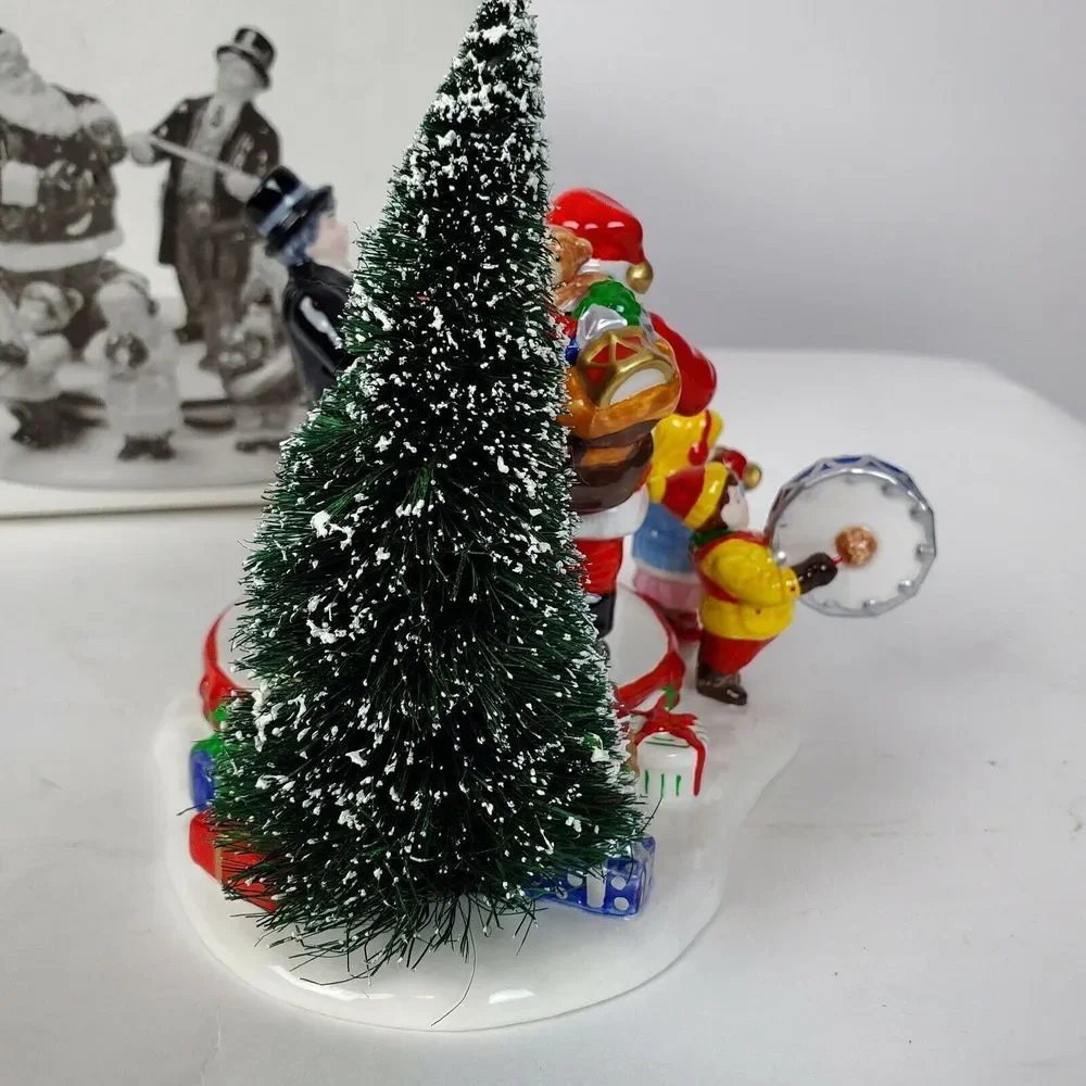 Dept 56 Snow Village 1997 Santa Comes to Town #54899‎ Retired Christmas